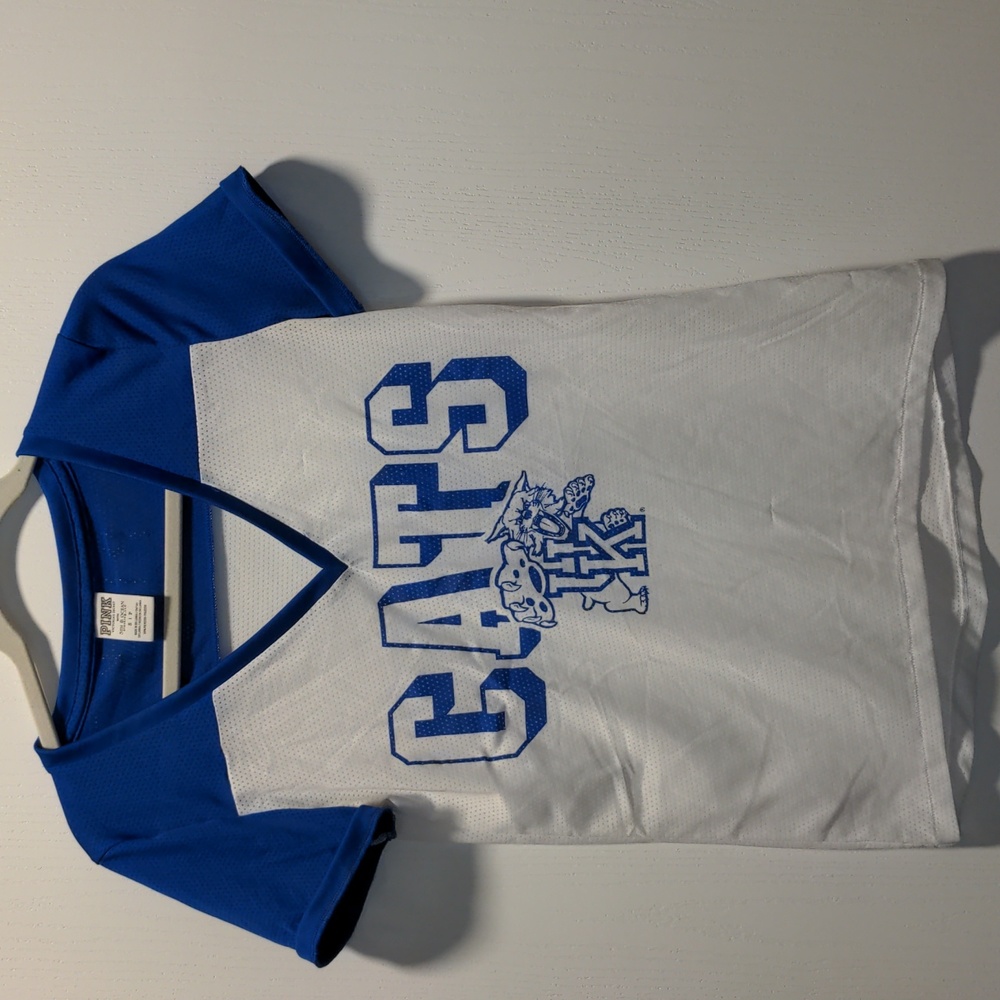 University of Kentucky sheer PINK jersey shirt